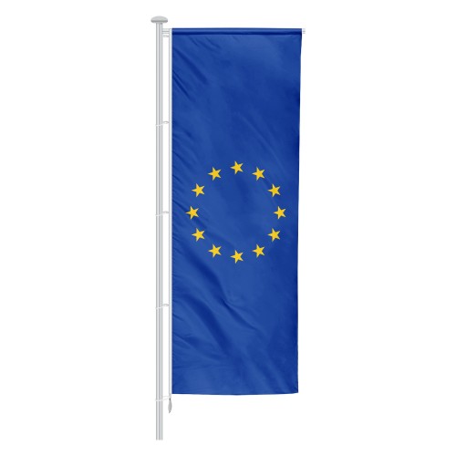 pionowa flaga Unii Europejskiej