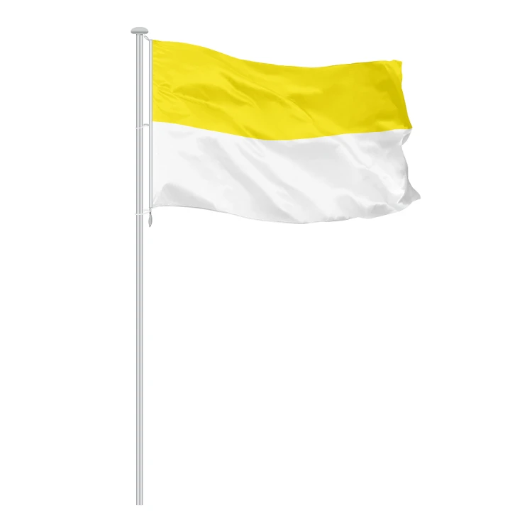 flaga papieska zółto-biała