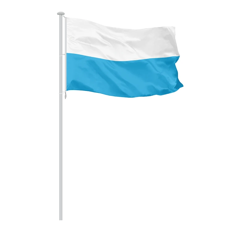 flaga maryjna biało-niebieska