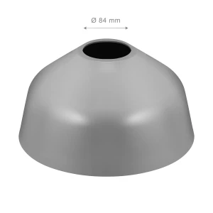 Maskownica podstawy masztu aluminiowego szara (1)