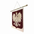Godło Polski gobelin z zawiesiem