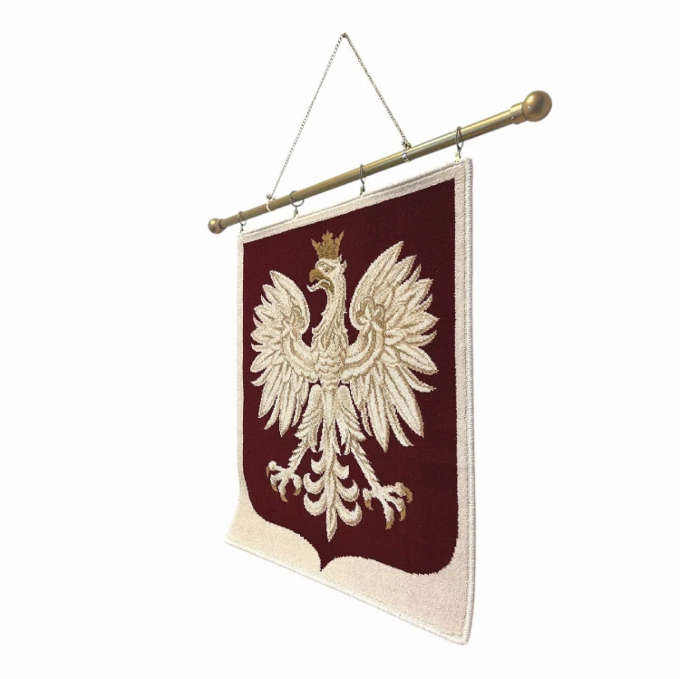 Godło Polski gobelin z zawiesiem