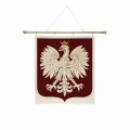 Gobelin z zawiesiem godło