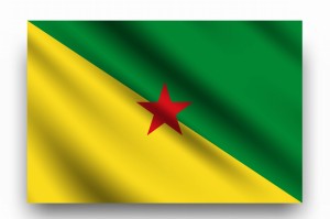 Flaga narodowa Gujana Francuska