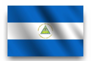 Flaga narodowa Nikaragua