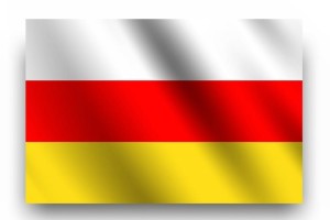 Flaga narodowa Osetia Południowa