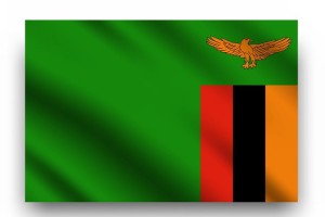 Flaga narodowa Zambia