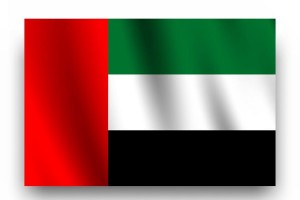 Flaga narodowa Zjednoczone Emiraty Arabskie