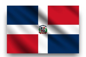 Flaga narodowa Republika Dominikany