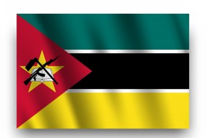 Flaga narodowa Mozambik