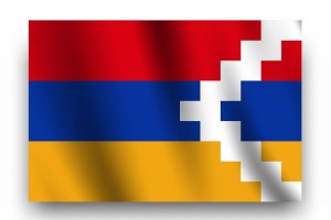 Flaga narodowa Republika Artsakh