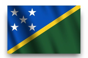 Flaga narodowa Wyspy Salomona