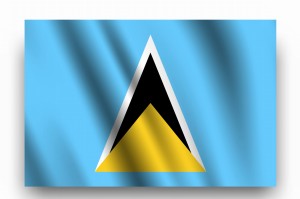 Flaga narodowa Święta Lucia