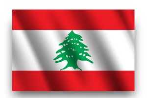 Flaga narodowa Liban