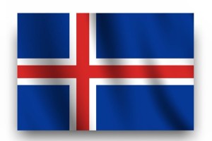 Flaga narodowa Islandia
