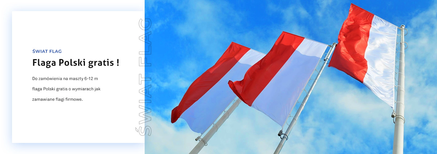 Flaga Polska gratis